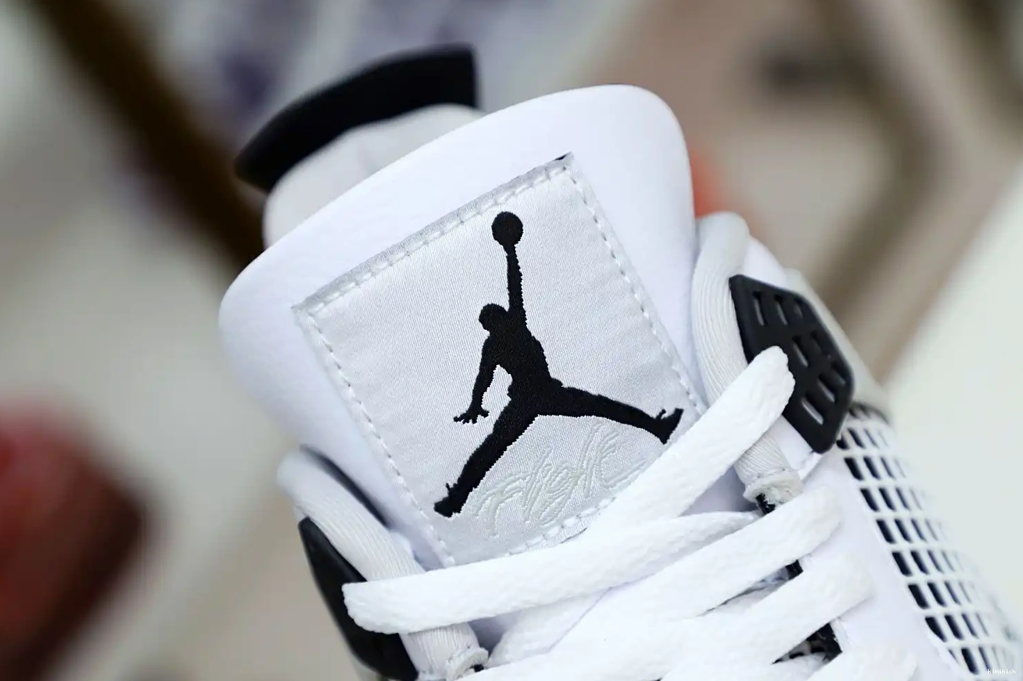 JORDAN 4 BLACK AIR MILITARY Kimikick 0420
